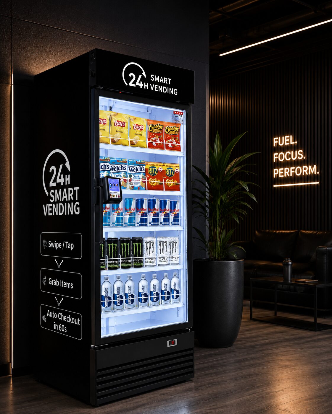 Smart AI vending market